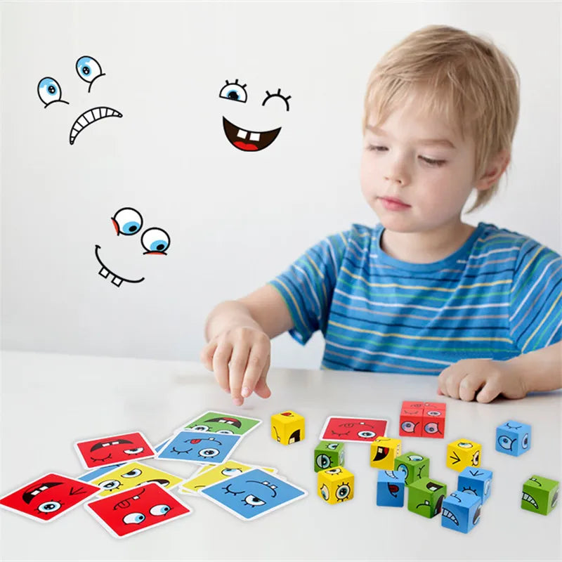 Juego Cubos De Expresiones Campana 🎲😁