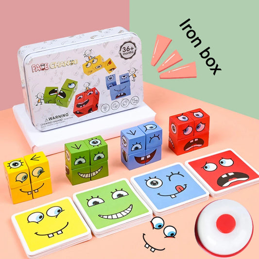 Juego Cubos De Expresiones Campana 🎲😁