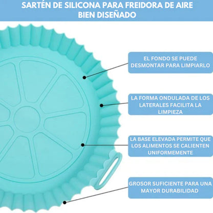 Bandeja de Silicona Air Fyer 2x1