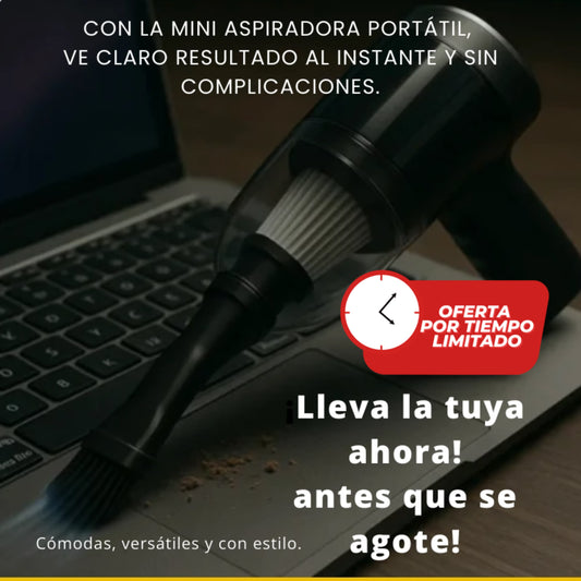 ASPIRADORA INALAMBRICA PORTATIL